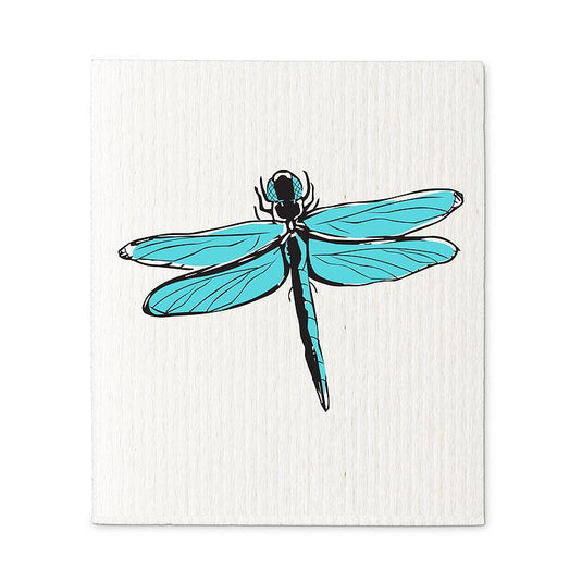 Dragonflies Eco-Dishcloths