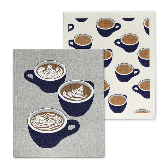 Coffee Cup Eco-Dishcloths