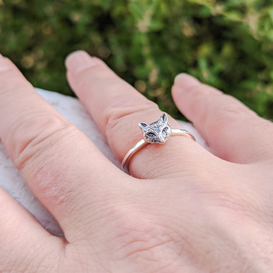 Foxy Ring in Sterling Silver