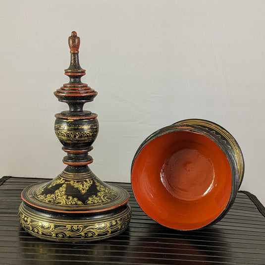 Vintage Decorative Alms Bowl
