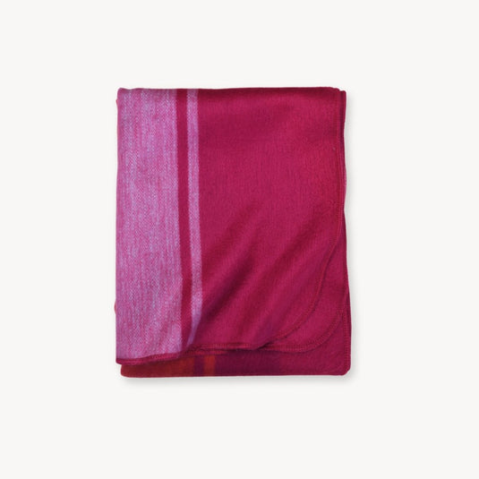 Alpaca Blend Throw, Lipstick