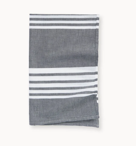 Turkish Hand/Tea Towel in Hayal Black (set of 2)