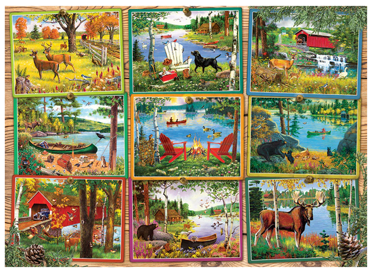Jigsaw Puzzle : Postcards from Lake Country
