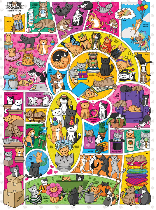 Jigsaw Puzzle : DoodleCats