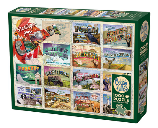 Jigsaw Puzzle : Greetings From Canada