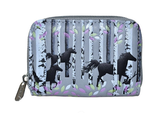Essentials Wallet Horse in Grey