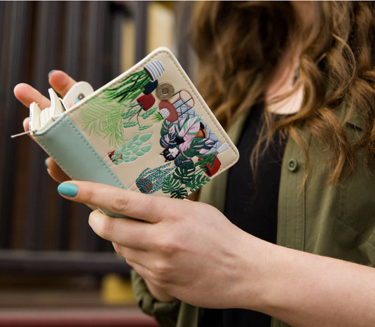 Small Wallet Plants & Cats