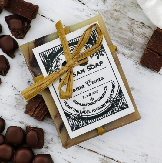 Cocoa Creme Artisan Soap Small Size