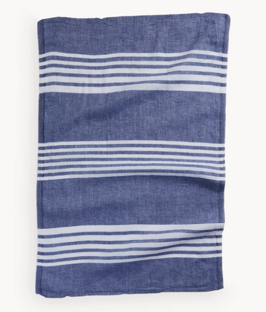 Turkish Hand/Tea Towel in Hayal Blueberry (set of 2)