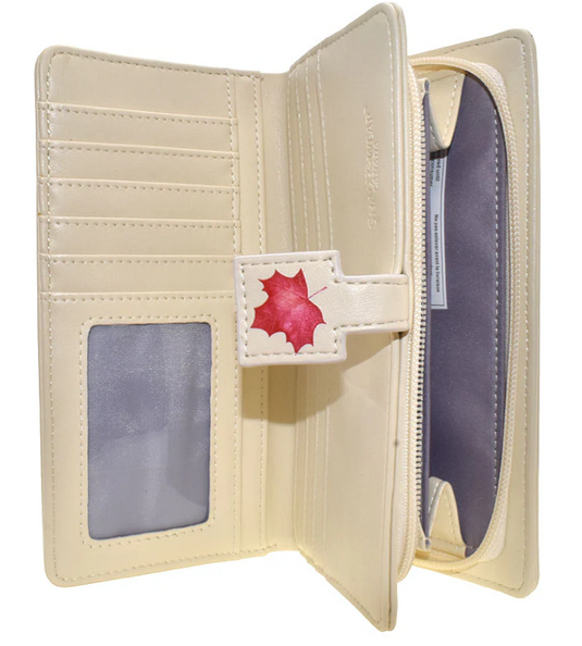 Wallet - Canadiana in Cream