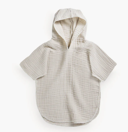 Kid's Poncho in Taffy (12-24M)