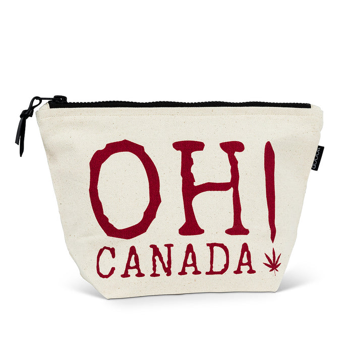 OH! Canada Canvas Pouch