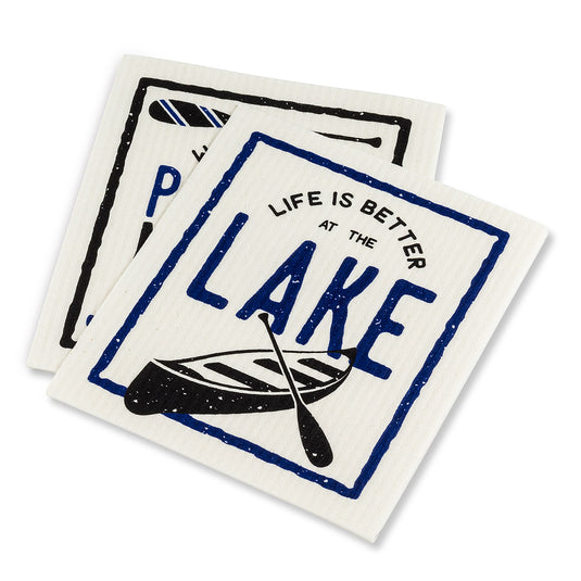 Life is Better at the Lake : Eco Dishcloths