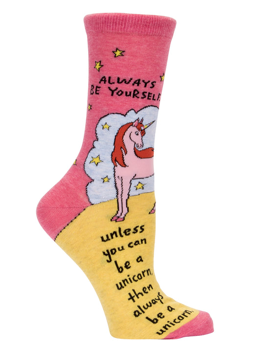 Always be a unicorn : Women's Socks