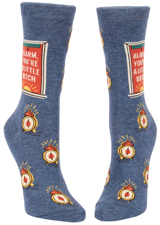 Women's  Socks : Alarm Clock