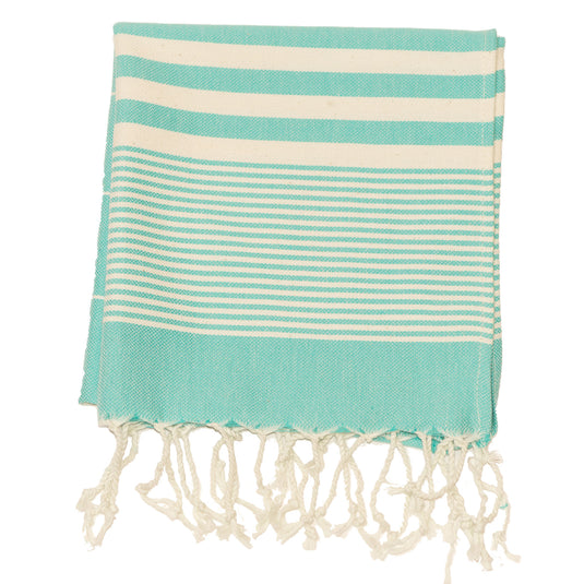 Turkish Hand Towel : Harem Turquoise