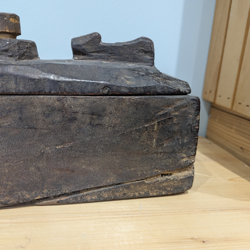 Load image into Gallery viewer, Vintage Wood Spice Box | Folk Art from Nepal
