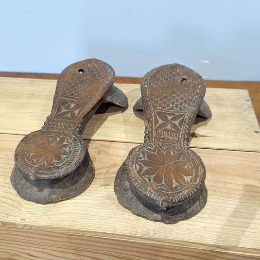 Wood Sandals | Antique from Pakistan