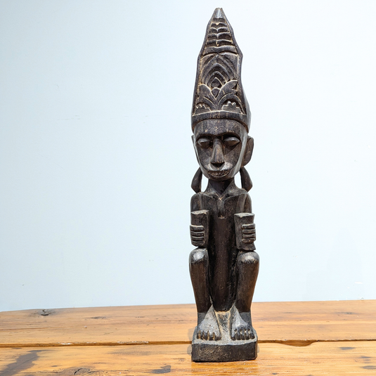 Vintage Wood Statue | Rice God from Papua New Guinea