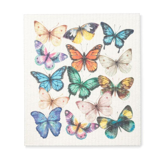 Butterflies Eco-Dishcloth