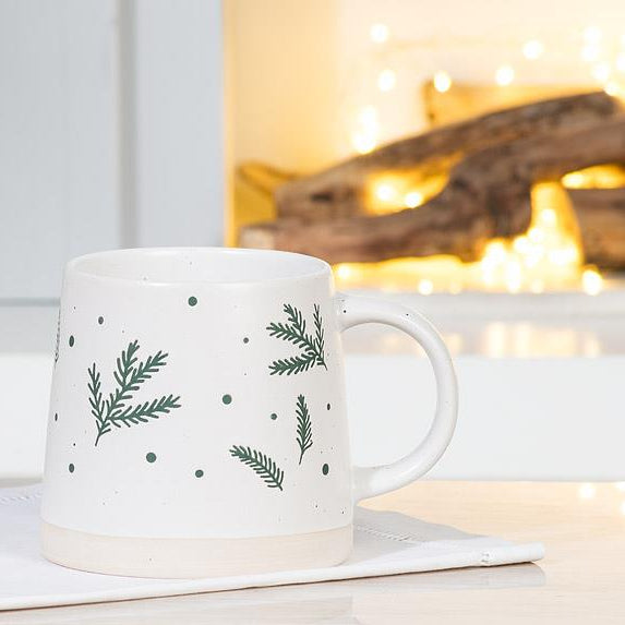 Load image into Gallery viewer, Pine Branches Oversized Mug
