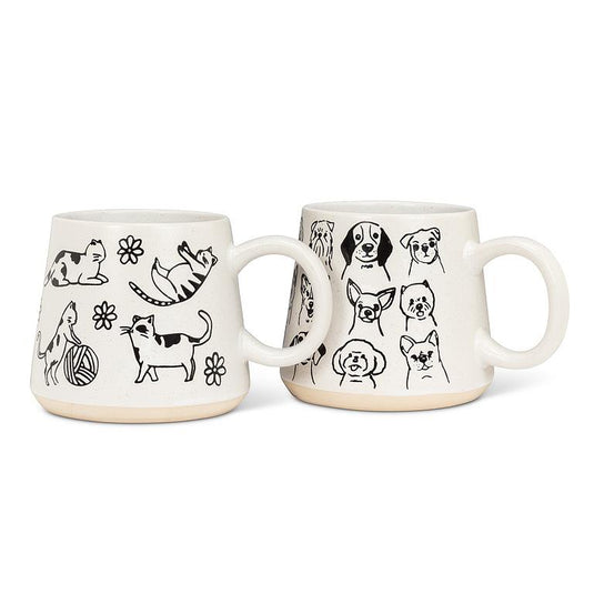 Cat Sketches Oversized Mug