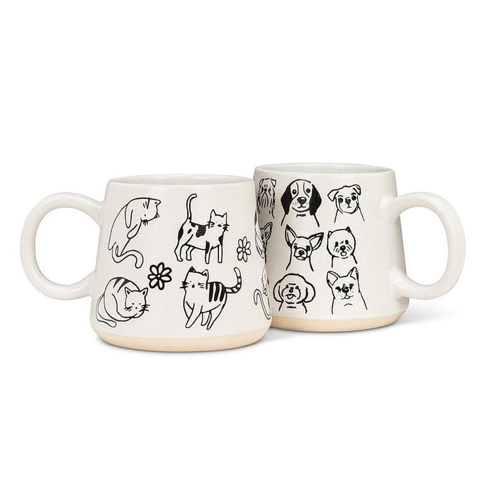 Cat Sketches Oversized Mug