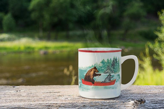 Paddling Animals Mug