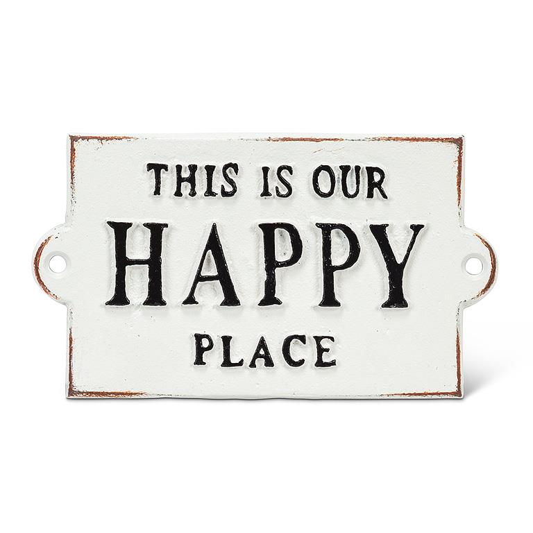 Load image into Gallery viewer, This is our Happy Place Cast Iron Sign
