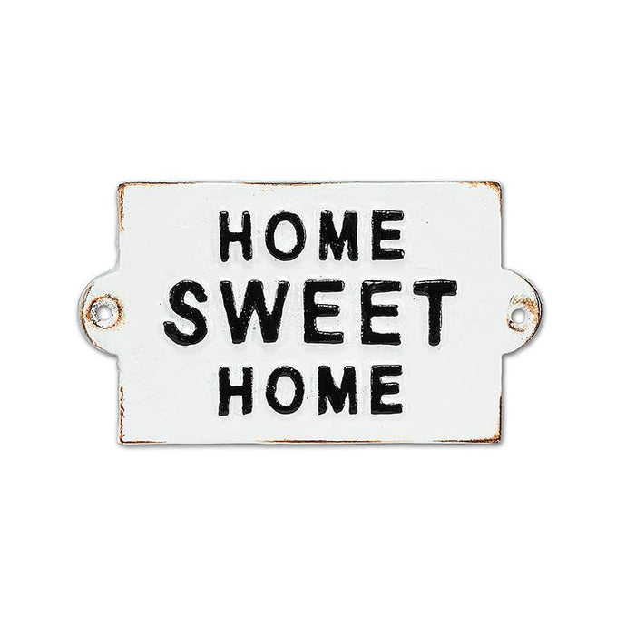 Home Sweet Home Cast Iron Sign