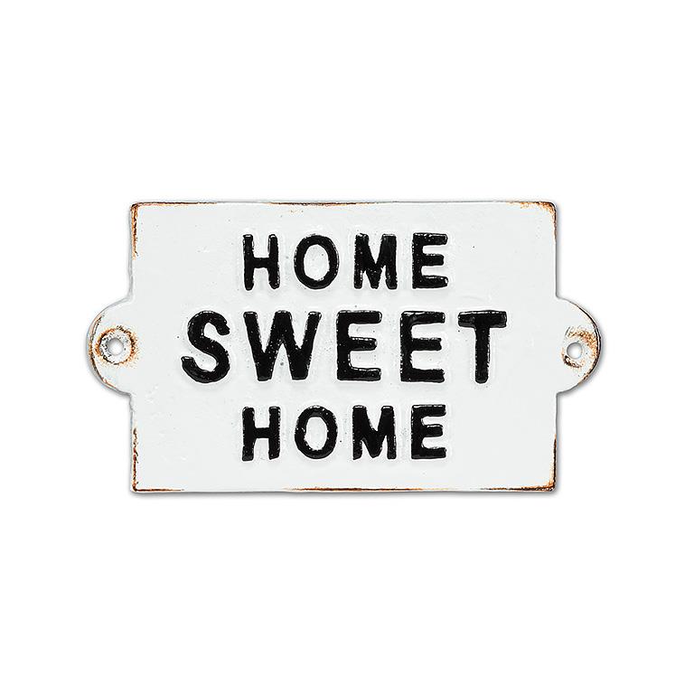 Load image into Gallery viewer, Home Sweet Home Cast Iron Sign
