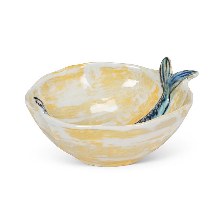 Load image into Gallery viewer, Round Slim Fish | Small Bowl
