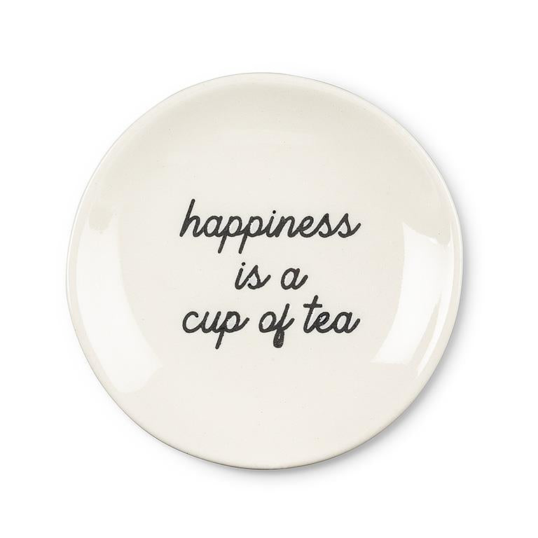 Load image into Gallery viewer, Happiness is a cup of tea | Small Plate
