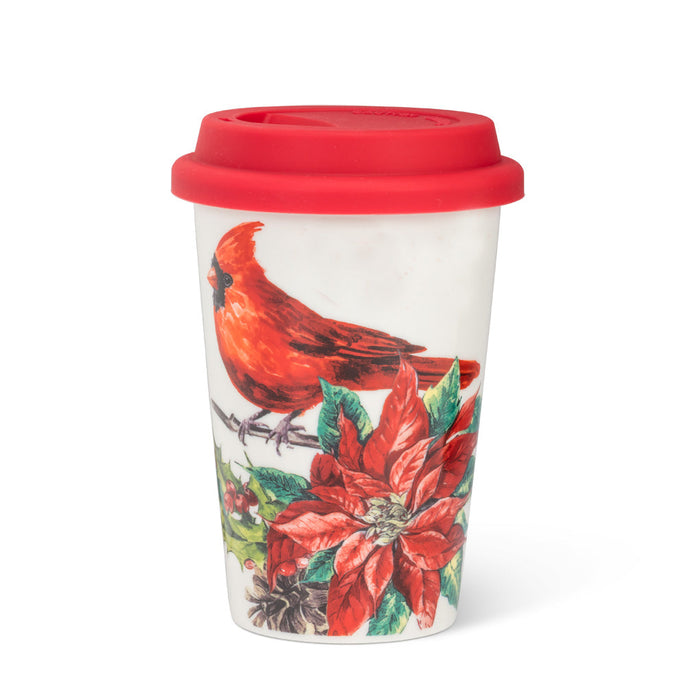 Travel Mug with Cardinal