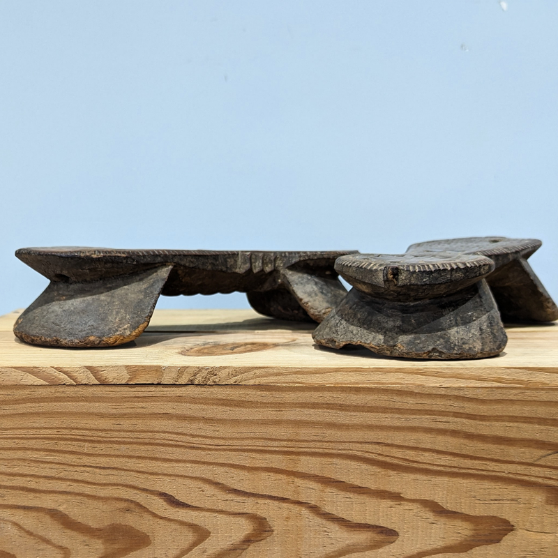 Load image into Gallery viewer, Wood Sandals | Antique from Pakistan
