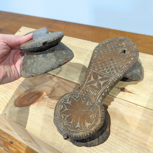 Wood Sandals | Antique from Pakistan