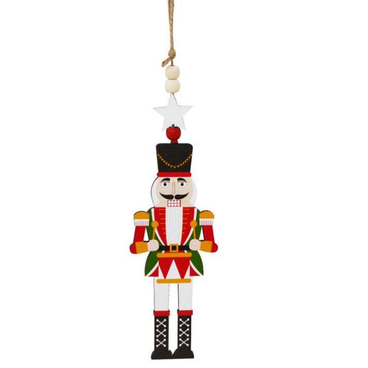 Nutcracker Drummer Print Ornament