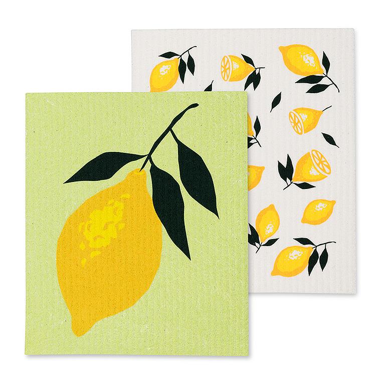 Load image into Gallery viewer, Lemon : Eco Dishcloths
