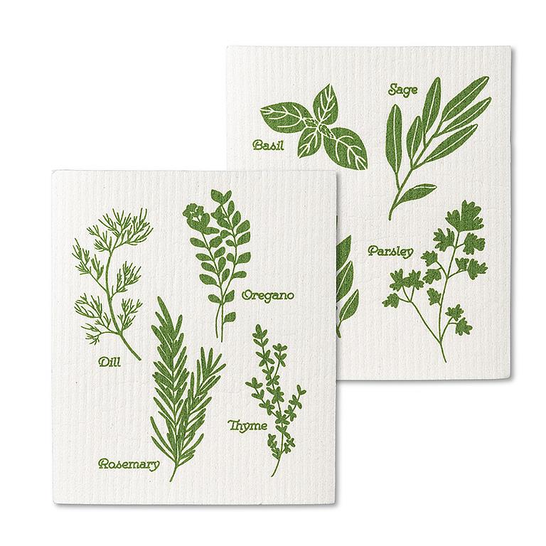 Load image into Gallery viewer, Herbs : Eco Dishcloths
