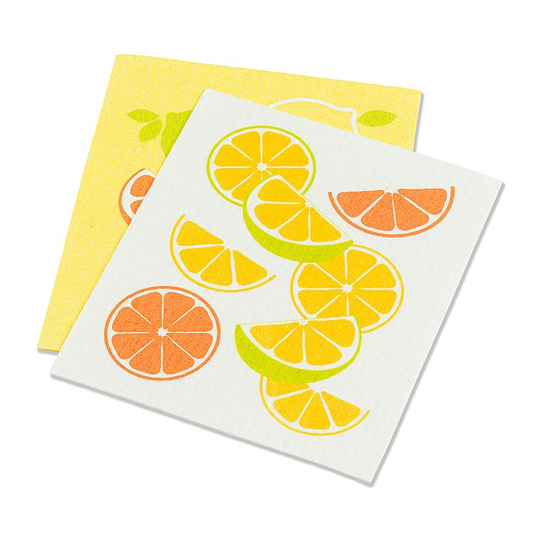 Load image into Gallery viewer, Citrus : Eco Dishcloths
