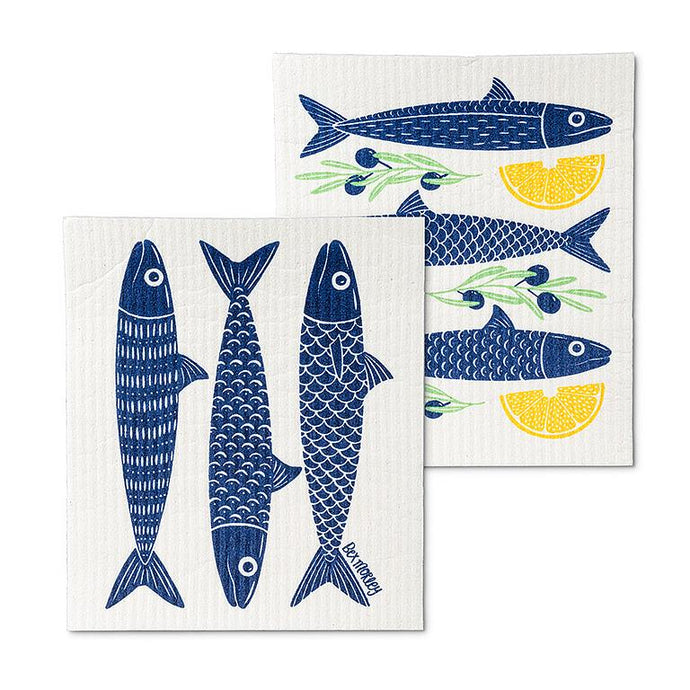Fish & Lemons Eco-Dishcloths