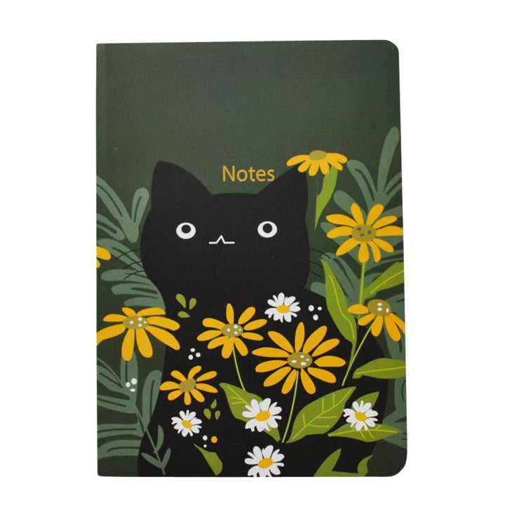 Load image into Gallery viewer, Soft Cover Notebook | Black Cat

