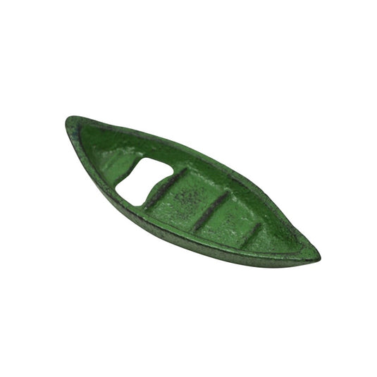 Green Canoe Bottle Opener
