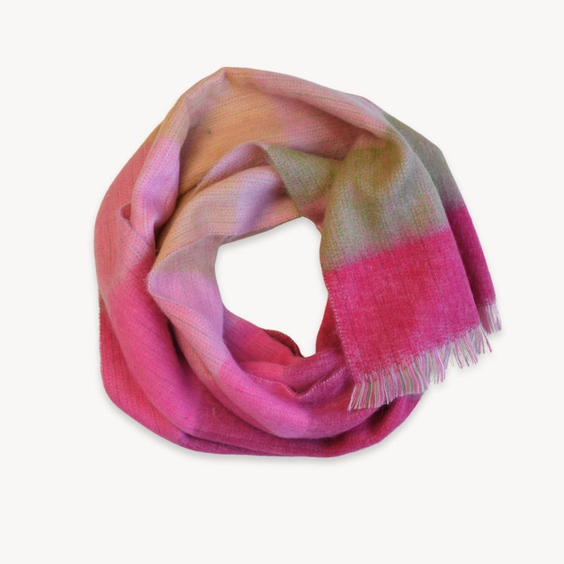 Load image into Gallery viewer, Alpaca Blend Scarf in Jewel Mood
