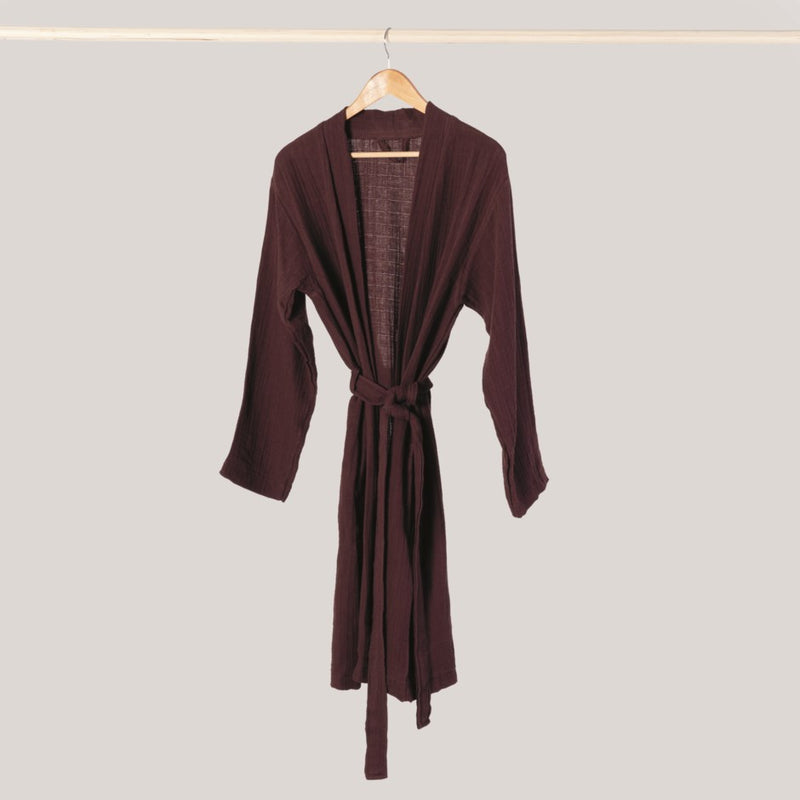 Load image into Gallery viewer, Amelia Cotton Robe in Shiraz
