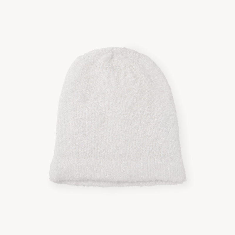 Load image into Gallery viewer, Mohair Blend Beanie in Pearl
