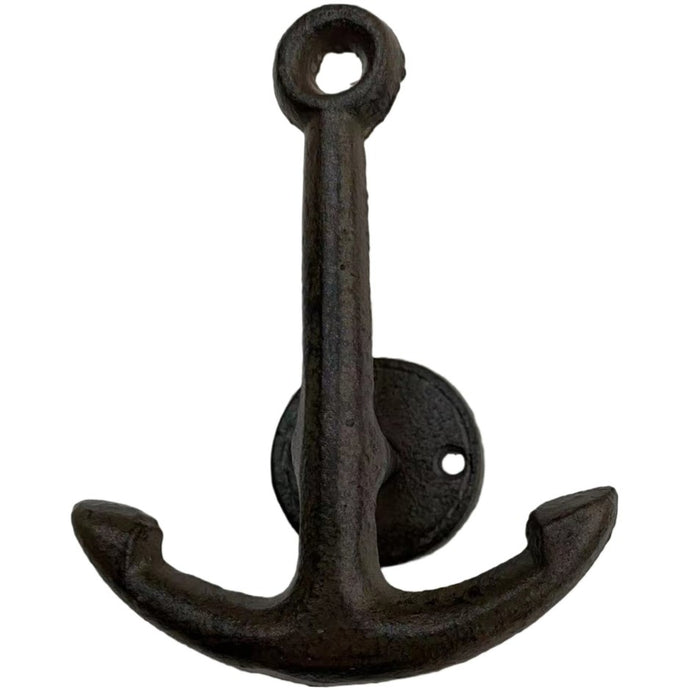 Anchor Wall Hook in Brown