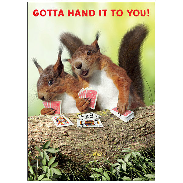 Load image into Gallery viewer, Gotta Hand It To You Birthday Card
