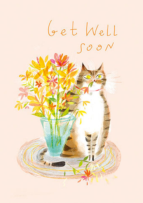 Get Well Soon Cat Card