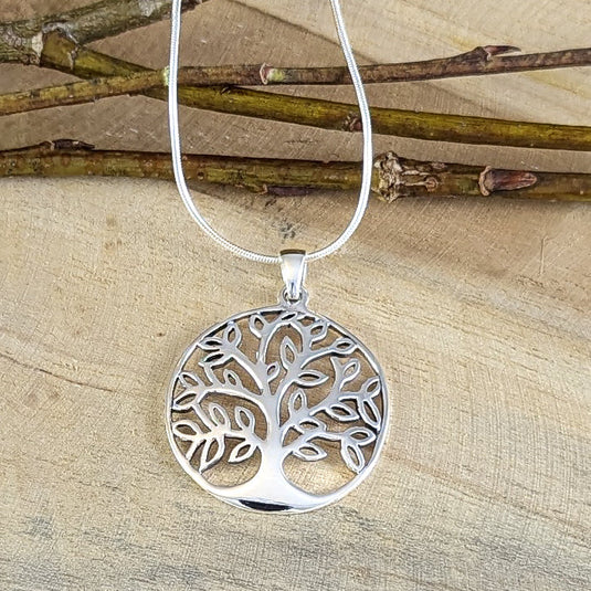 Blooming Tree Necklace in Sterling Silver